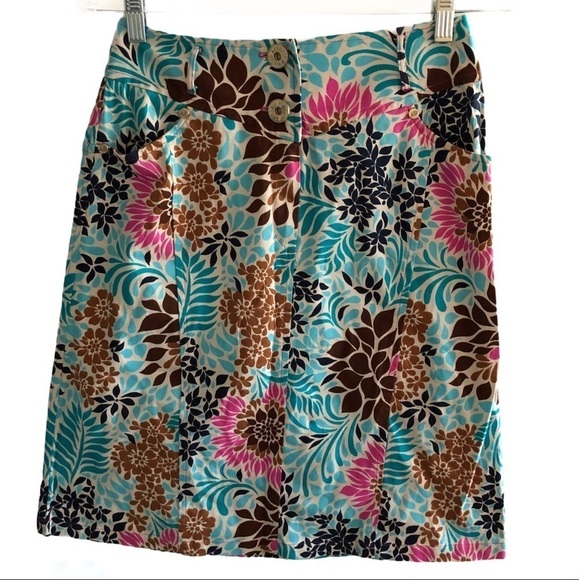 Vintage Antonio D’Errico Hawaiian floral skirt - Picture 1 of 6